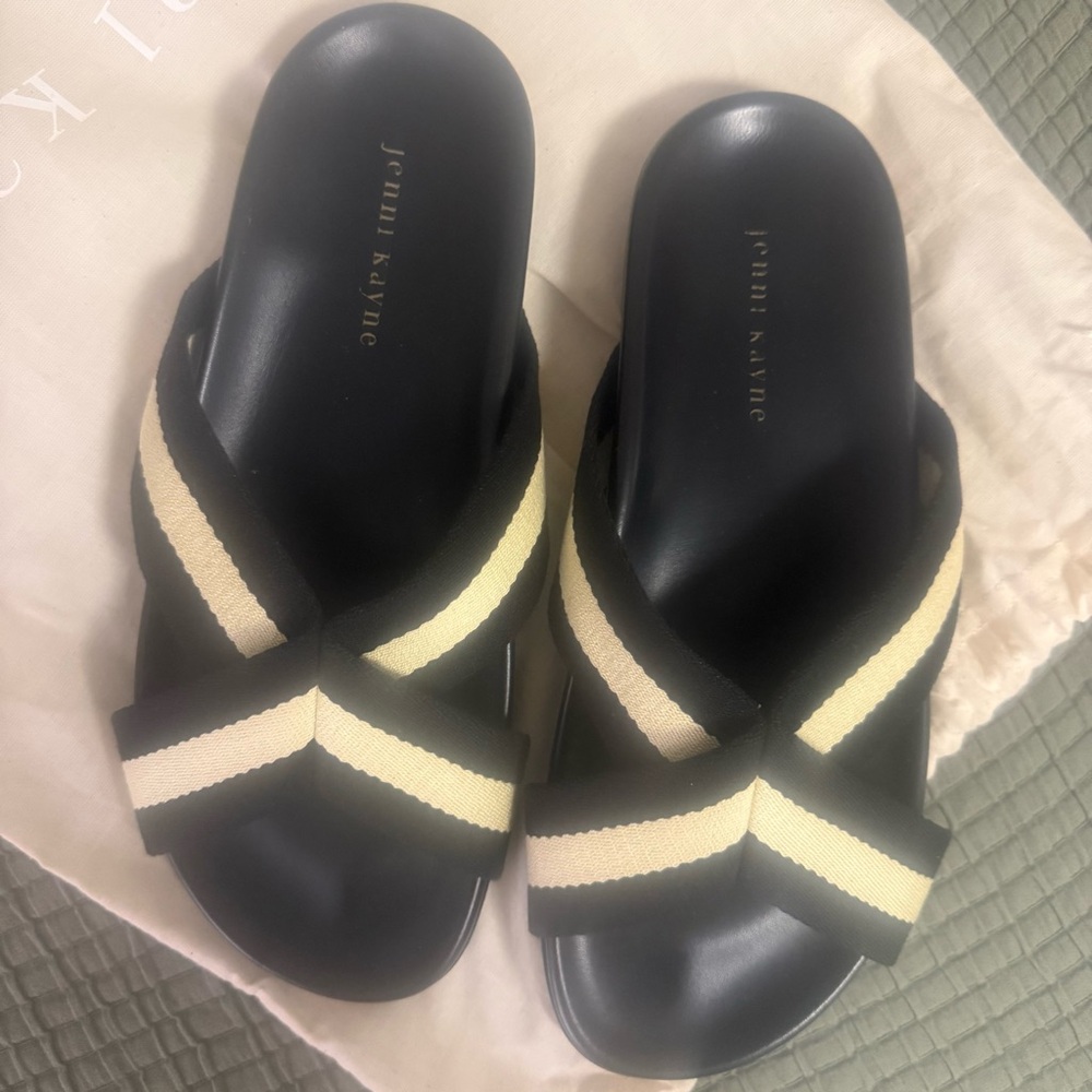 Jenni Kayne crossover slides euro 41 never worn - Picture 3 of 6